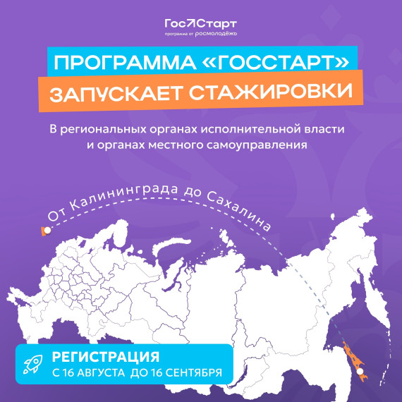 Разработана и реализуется Всероссийская программа сопровождения молодых государственных и муниципальных служащих «ГосСтарт». Разработана и реализуется Всероссийская программа сопровождения молодых государственных и муниципальных служащих «ГосСтарт».